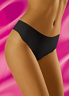 Classic thong, for tight clothes, without pattern